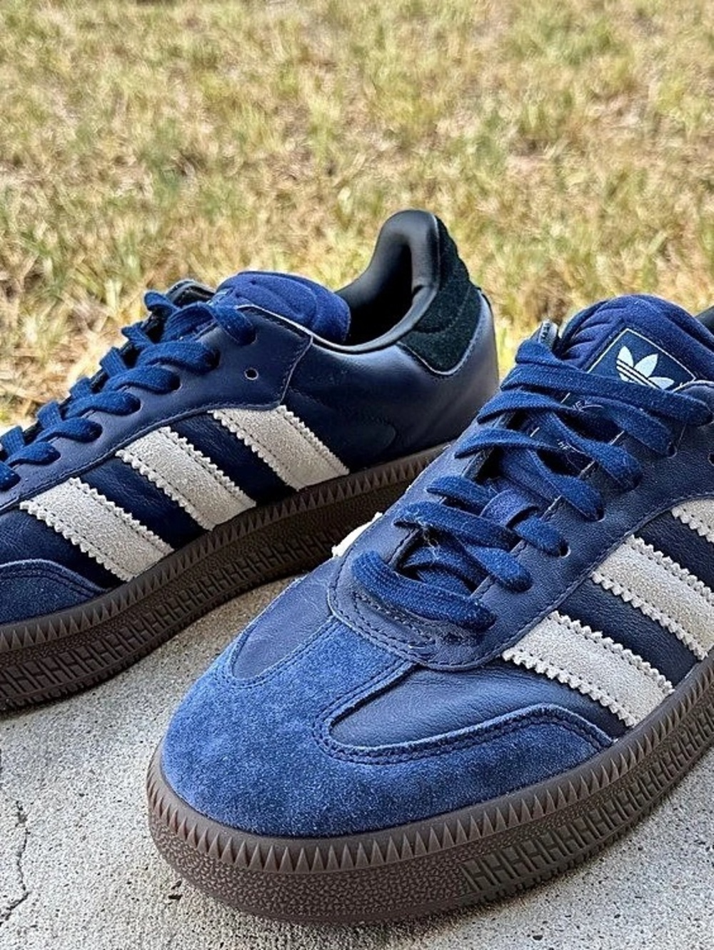 adidas Samba OG Blue & White Sneakers